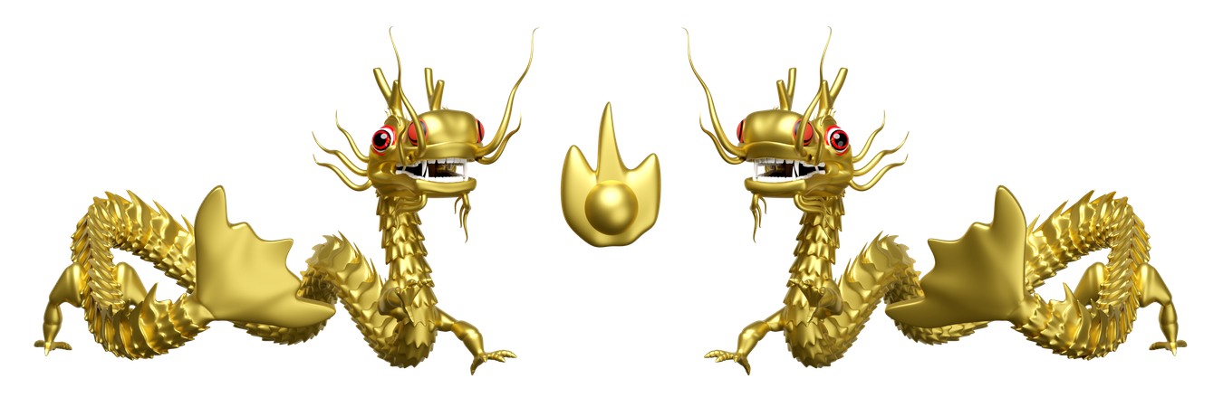 Dragon Chino  3D Icon