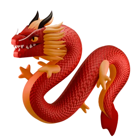 Dragon Chino  3D Icon