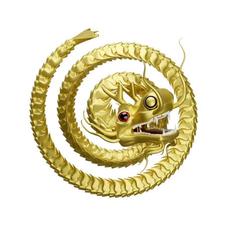 Dragon chinois  3D Icon