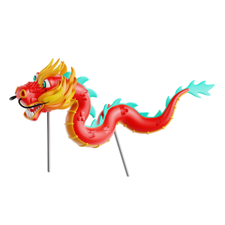 Dragon Dance  3D Icon