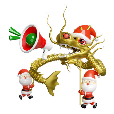 Dragon Dance  3D Icon