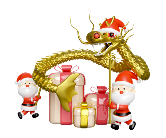 Dragon Dance  3D Icon