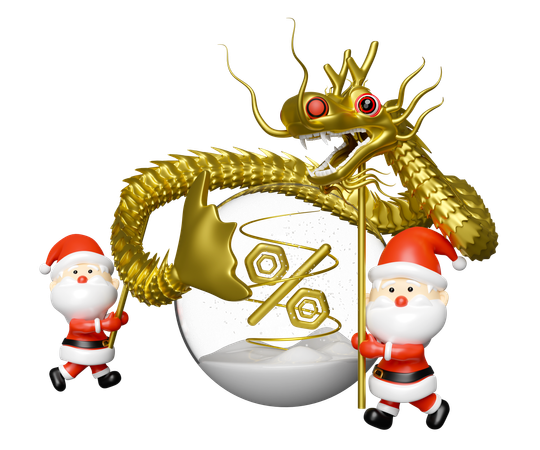Dragon Dance  3D Icon