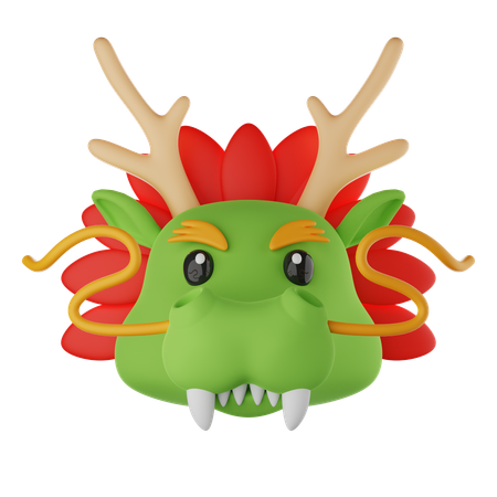 ドラゴンの絵文字  3D Icon