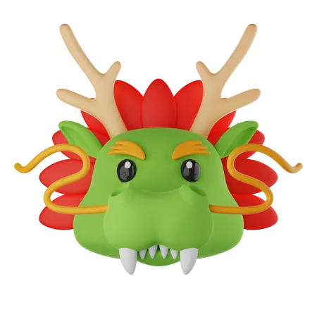 ドラゴンの絵文字  3D Icon