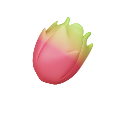 Dragon Fruit  3D Icon