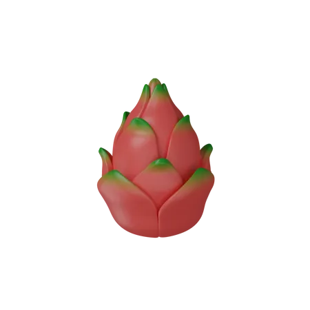 Dragon Fruit  3D Icon