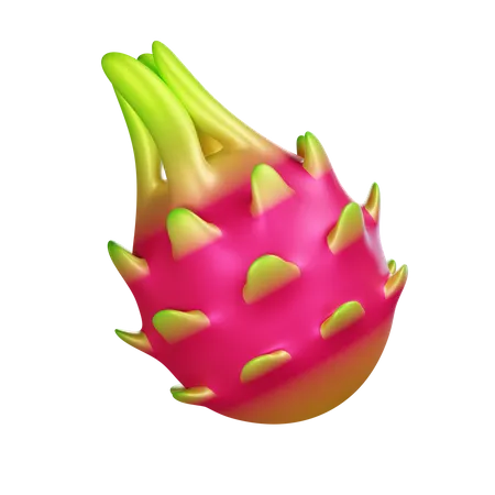 Dragon Fruit  3D Icon