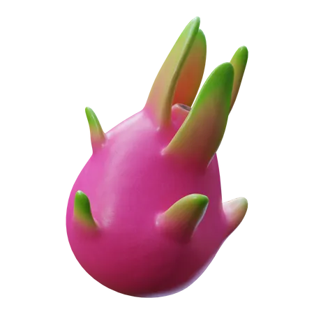 Dragon Fruit  3D Icon