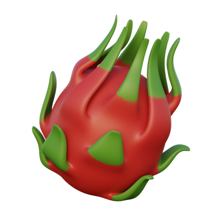 Dragon Fruit  3D Icon