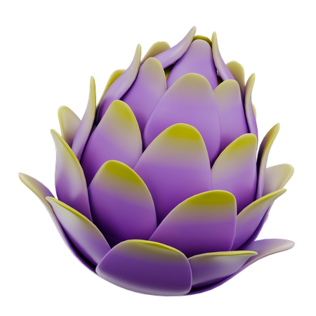 Dragon Fruit  3D Icon