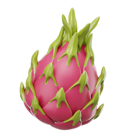 Dragon Fruit  3D Icon