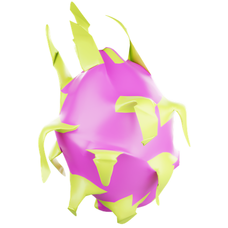 Dragon Fruit  3D Icon