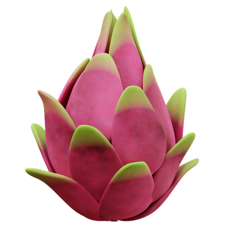 Dragon Fruit  3D Icon