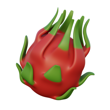 Dragon Fruit 3D Icon