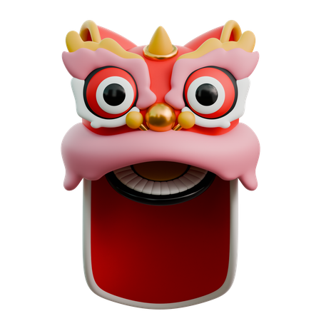 Dragon Head Costume  3D Icon