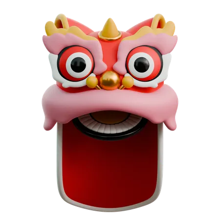 Dragon Head Costume  3D Icon