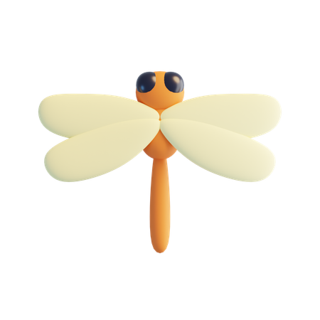 トンボ  3D Icon