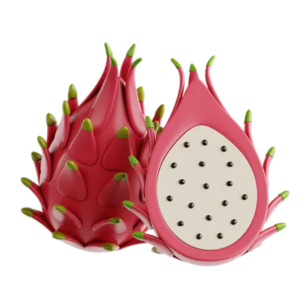 Dragonfruit  3D Icon