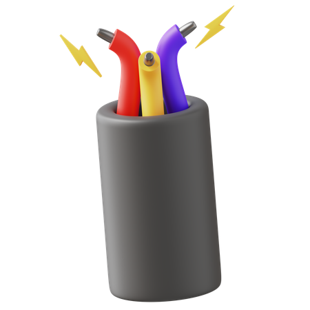 Drähte  3D Icon