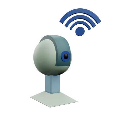 Drahtlose Webcam  3D Icon