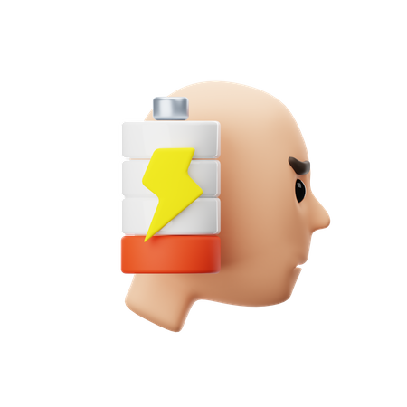 Drain Energy Emotion  3D Icon