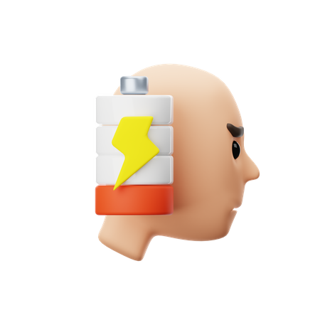 Drain Energy Emotion  3D Icon