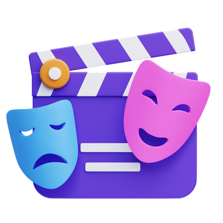 Theater  3D Icon