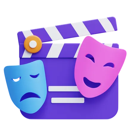 Theater  3D Icon