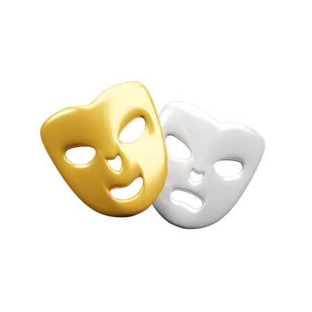 Drama  3D Icon