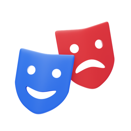 Drame  3D Icon