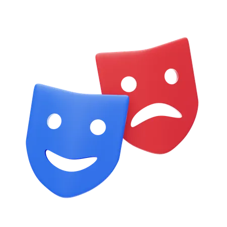 Drame  3D Icon