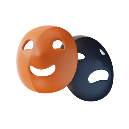Drame  3D Icon