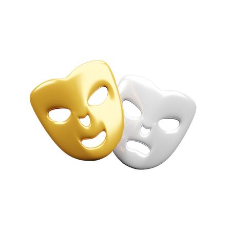 Drame  3D Icon