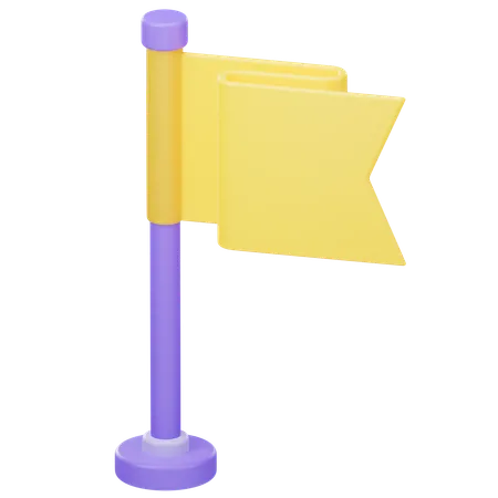 Drapeau  3D Icon