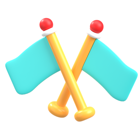 Drapeau  3D Icon