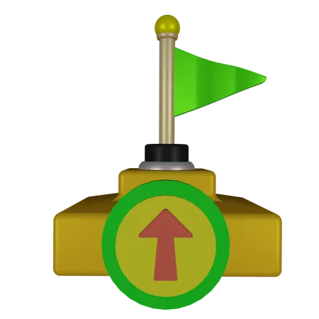 Drapeau  3D Icon