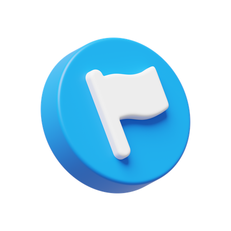 Drapeau  3D Icon