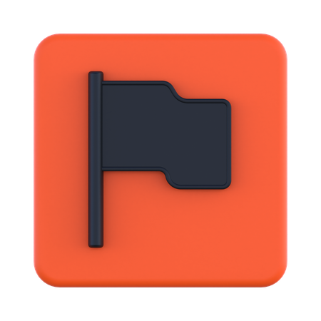 Drapeau  3D Icon