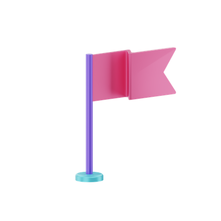 Drapeau  3D Icon