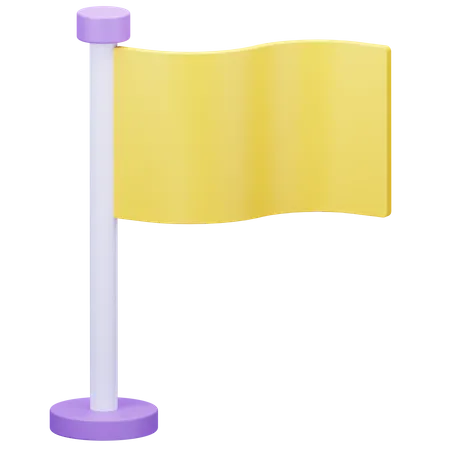 Drapeau  3D Icon