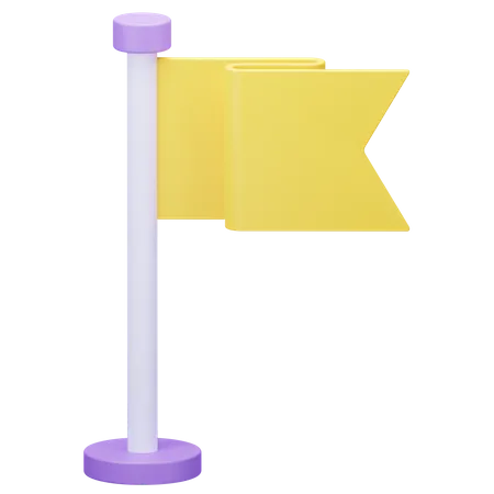 Drapeau  3D Icon