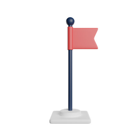 Drapeau  3D Icon