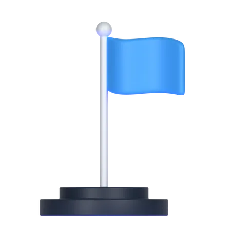 Drapeau  3D Icon