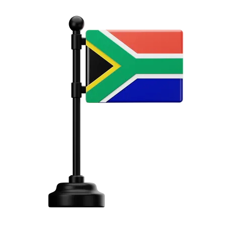 Drapeau de l'Afrique du Sud  3D Icon