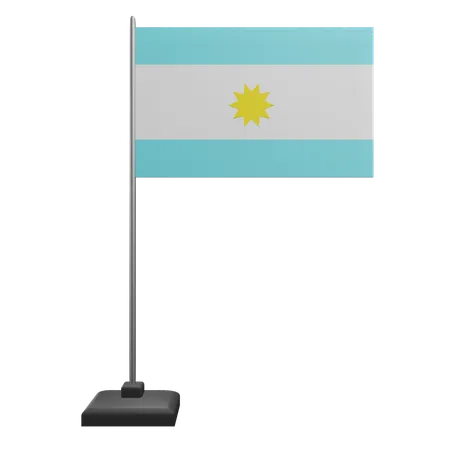 Drapeau argentin  3D Icon