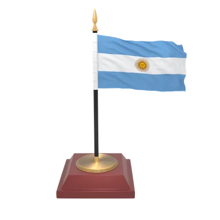 Drapeau argentin  3D Icon