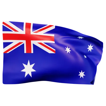 Drapeau de l'australie  3D Icon