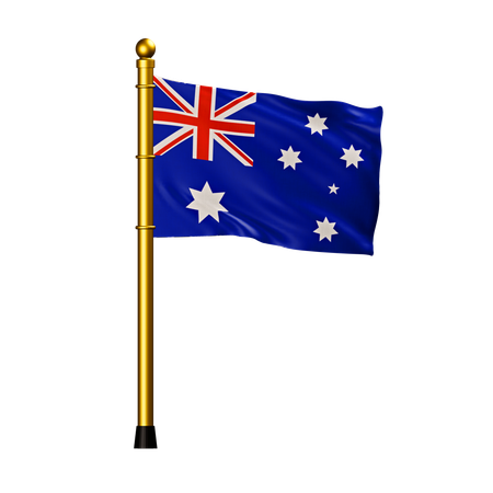 Drapeau de l'australie  3D Icon