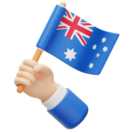 Drapeau de l'australie  3D Icon